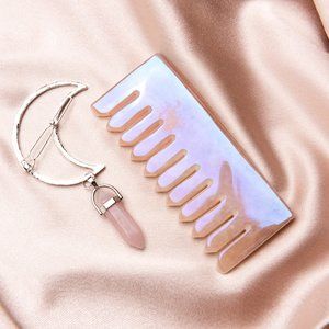 Rose Quartz comb